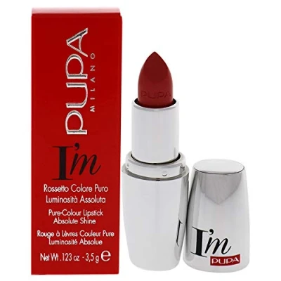 Image of PUPA Milano I&#039;m Pure Colour Lipstick Absolute Shine, Frosted Apricot 3.5 g