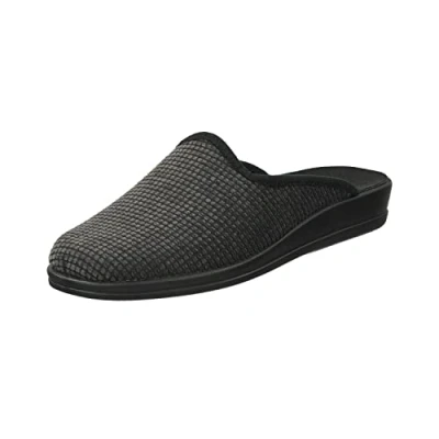 Image of Rohde Men&#039;s Lekeberg Slipper, Graphite 83, 7.5 UK