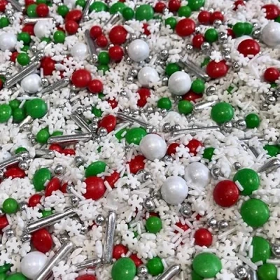 Image of Purple Cupcakes Deluxe Elf Sprinkle Mix 100g