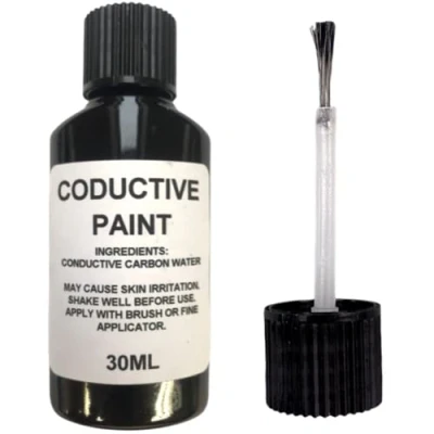 Image of ELECTRICALLY CONDUCTING PCB PAINT PASTE CONDUCTIVE ELECTRIC REPAIR CIRCUIT (60ML)