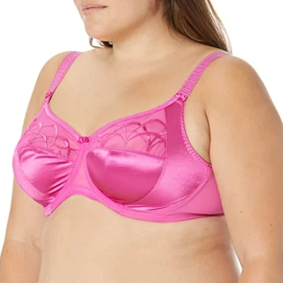 Image of Elomi Women&#039;s Cate Underwire Full Cup Banded Bra Coverage, Camelia, 36H