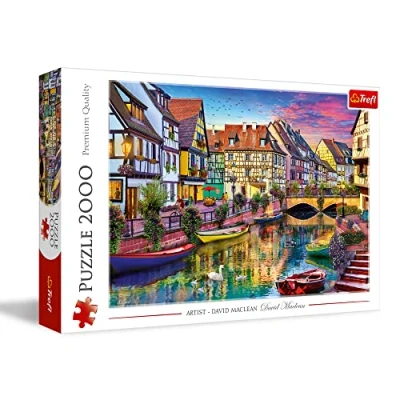 Image of Trefl 27118 Colmar, Frankreich 2000 pieces, premium quality, for adults and children aged 12 over Jigsaw Puzzle, Multicoloured