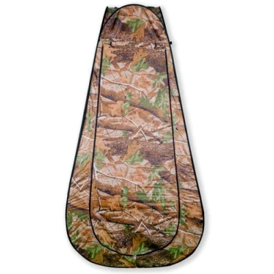 Image of Portable Outdoor Instant Pop Up Tent Privacy Camping Shower Toilet Changing Room (Camo)
