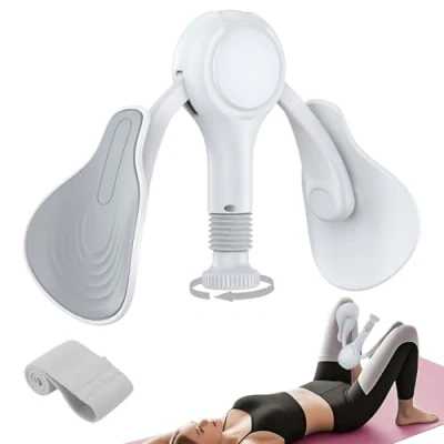 Image of Pelvic Floor Inner Thigh Exerciser for Women and Men Master Pro Trainer Muscle Strengthening Leg Toner Home Workout Equipment Glutes Arms Core