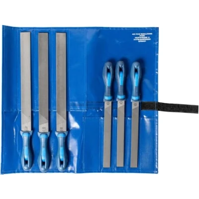 Image of Pferd 11800555 Type Cut 1 Machinist&#039;s File Set, Multi Colour, 200/300 mm, 6 Piece