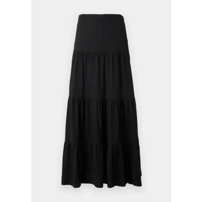 Image of ONLY LIFE Maxi skirt, Women&#039;s, Size: XL, Black