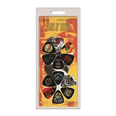 Image of Perri&#039;s Leathers Guitar Picks Official Licensed 12 Pack Guns N Roses (LP12 GNR1)