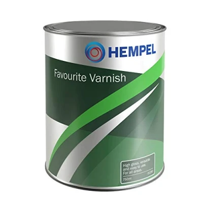 Image of Hempel Favourite Varnish 750ml Boat Paint