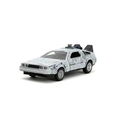 Image of Back to The Future 1:32 Time Machine Frost Die Cast Car, Toys for Kids and Adults