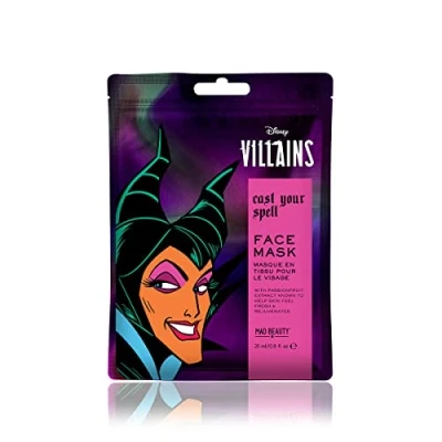 Image of MAD Beauty Disney Villains Face Mask Maleficent Moisturising &amp; Soothing Cloth