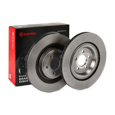Image of 4H0615601F, 4H0615601L, 4H0615601P Brake DISC BREMBO Coated LINE 09.C170.11 356mm 22mm 5 internally vented High carbon AUDI: A8 D4