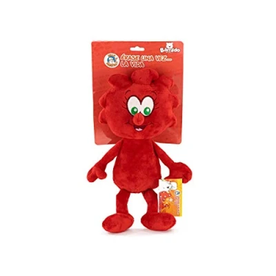 Image of BARRADO Once Upon a Time… Plush toy Time... Life 30cm con Blister Maestro, Globus, Globin, Metro, Jumbo Quality super Soft (30 Cm, Globin)