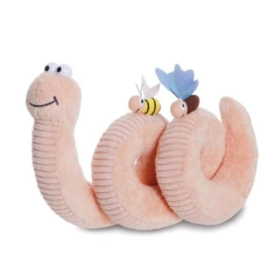 Image of AURORA, 61431, Superworm, Soft Toy, Peach