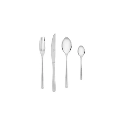 Image of Gerlach G01 0049P ZEST 24PU S1S1 01 Flatware Serving Set with 24 Pieces Muza Box and shine 01, Stainless Steel, Silver high Gloss