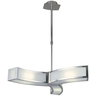 Image of Duna GU10 Pendant 3 Light L1/SGU10, Polished Chrome