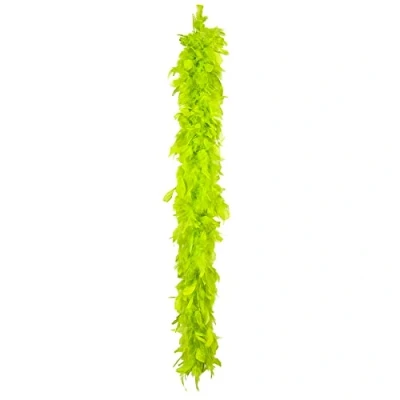 Image of Boland 52710 Feather Boa, 180 cm, Lime Green