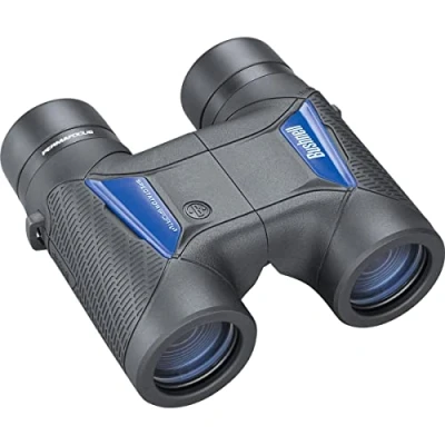 Image of Bushnell Spectator Sport 8x32 Black Roof Prism PermaFocus Colored Tiles Bird Watching Sightseeing Travelling Wildlife Outdoor Binocular BS1832