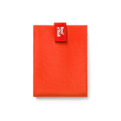 Image of Roll&#039;eat ® Reusable Sandwich Bag Container Eco Friendly Food and Washable Wrap Red Color Boc&#039;n&#039;Roll Active