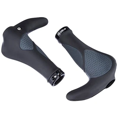 Image of Velo Ergogel D3 Bar Screw On Grip Black