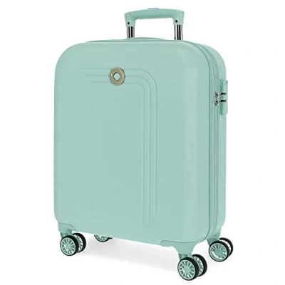 Image of Movom Riga Green Cabin Suitcase 40x55x20 cm Rigid ABS Combination lock 37 Litre 2.8 Kg 4 Double Wheels Hand Luggage