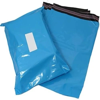 Image of Triplast 12 x 16 Inch Plastic Mailing Postal Bag Baby Blue (Pack of 200)