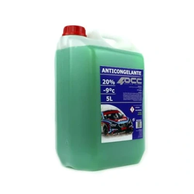 Image of OCC MOTORSPORT GREEN ANTIFREEZE 20% 9ºC 5 LITRES