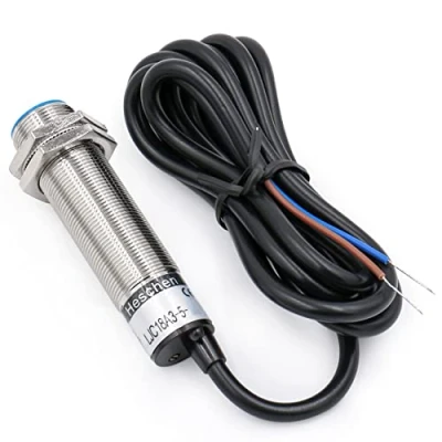 Image of Heschen M18 Capacitive Proximity Sensor Switch Shield Type LJC18A3 5 Z/CX Detector 1 5mm 10 30VDC 200mA NPN NO+NC 4 Wire