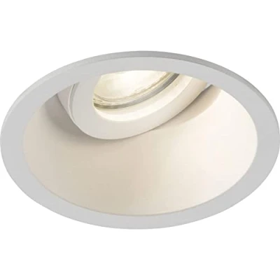 Image of KnightsBridge Dipa Single Tilt Round Anti Glare Downlight White