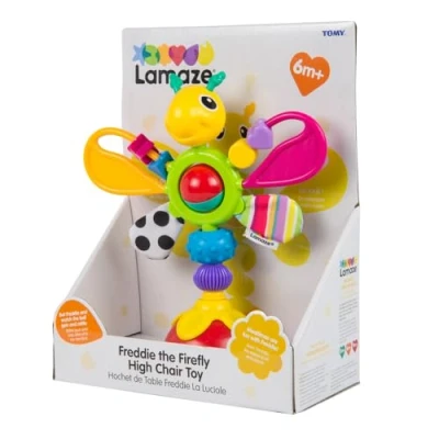 Image of LAMAZE Freddie the Firefly Table Top Baby Toy, Babies Toy for Sensory Play, Suitable Boys &amp; Girls from 6 Months+