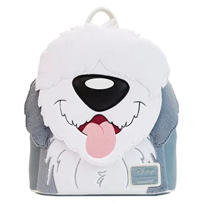 Image of LOUNGEFLY Disney Mini Backpack Little Mermaid Max Cosplay Official Blue