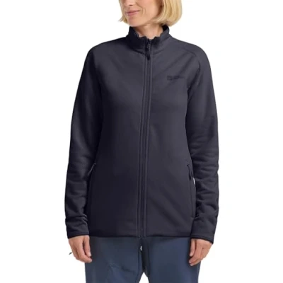 Image of Jack Wolfskin Women&#039;s Baiselberg Fz W Fleece Jacket, Graphite, S