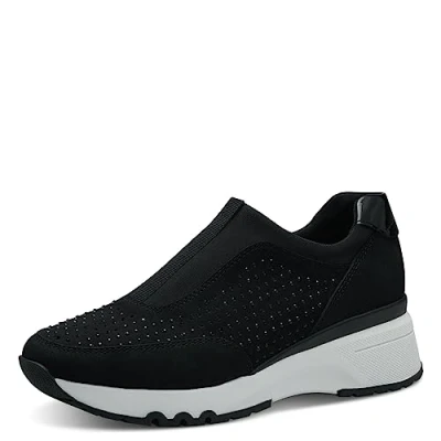 Image of MARCO TOZZI Women&#039;s 2 24730 41 Sneaker, Black Comb, 6.5