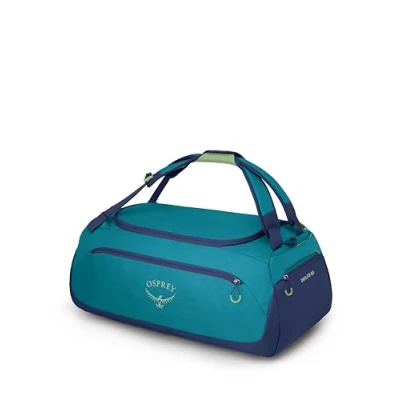Image of Osprey Daylite Duffel 60 Convenient Functional Large Everyday Bag Travel Blue Spikemoss/Alkaline O/S