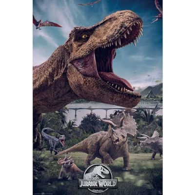 Image of GB eye Jurassic Park World 61 x 91.5cm Maxi Poster