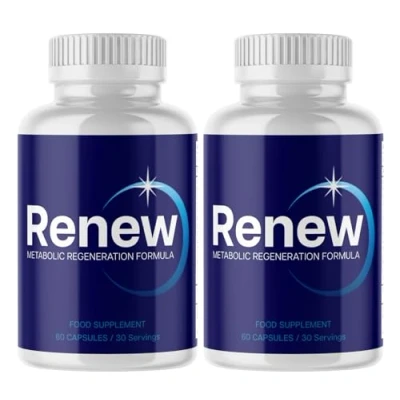 Image of Renew Metabolic Regeneration Formula All Natural Formula/Weight Loss Support 120 Capsules / 2 Monthly Supply Supplement Heaven