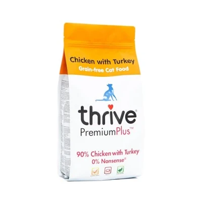 Image of thrive Cat PremiumPlus Dry Food CHICKEN with TURKEY 1.5kg