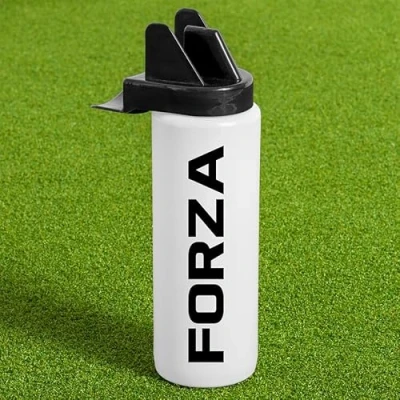 Image of FORZA 1L Team Hygiene Water Bottles BPA Free Sports with Contactless Nozzle Ideal for Teams (White, Pack of 1)