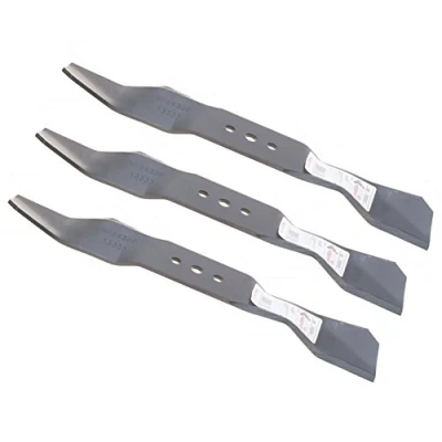 Image of 3 x 36 cm lawn mower blades for Husqvarna Rider 11C, B11C, 13, 13AWD, 13AWS, 13C, 15C, 2116CMA, 13BIO / 5055445 01, 5796525 10, 544 0677 01.