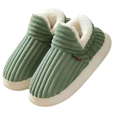 Image of Sunmoine Cloud Slippers,Sunshine Slippers,Plush Slippers for Women Men (Green,7 7.5 Women/5.5 6 Men)