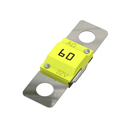 Image of AUPROTEC MIDI High current fuse Bolt on fuses: 60 amp yellow, 5 pcs