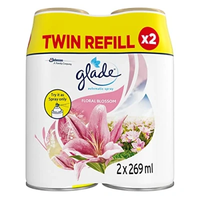 Image of Glade Large Automatic Duo Refills, Floral Blossom, 269 ml