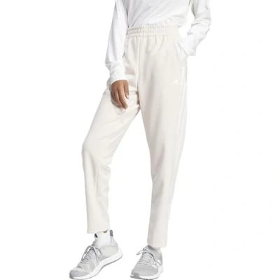 Image of adidas Women&#039;s AEROREADY Train Essentials 3 Stripes Pants, Black/White, M Tall