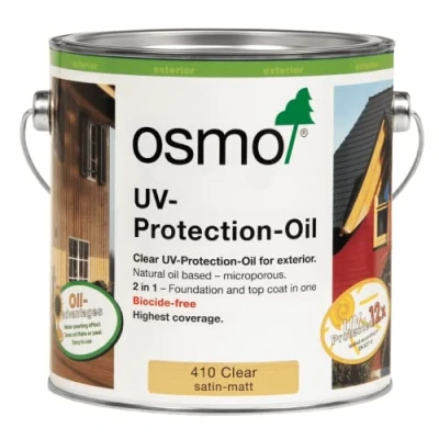 Image of Osmo UV Protection Oil 410 (Exterior) 0.75 ltr Tin