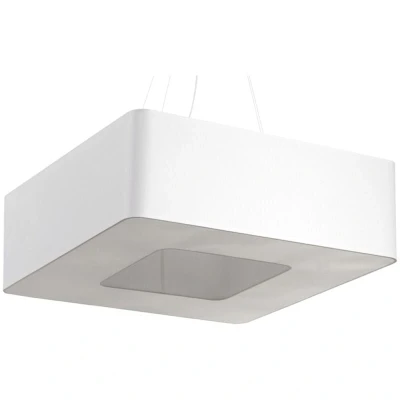 Image of Urano Square Pendant Light White 60cm E27