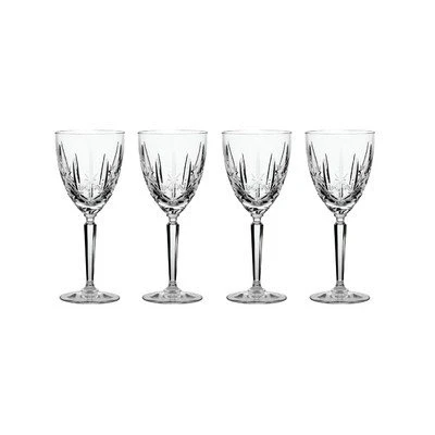 Image of Waterford Marquis 156156 Sparkle Goblet Set of 4, Crystal