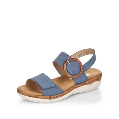 Image of Remonte Women&#039;s R6853 Sandal, Jeans 14, 4 UK
