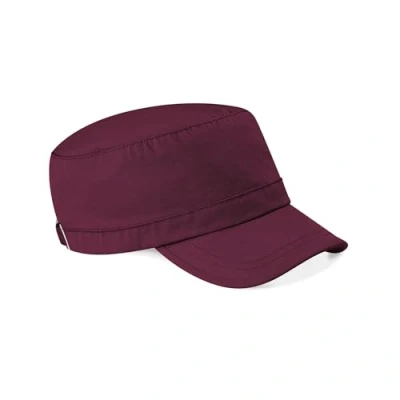 Image of Beechfield B34 Army Cap Burgundy