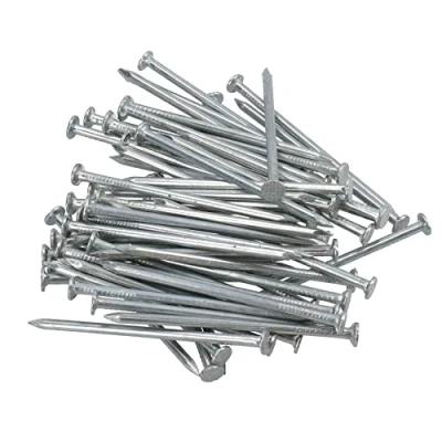Image of 68mm / 2.5 Flat Headed Multi Purpose Nails Fasteners Fixings Carpentry 60pc