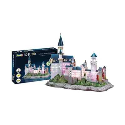 Image of Revell 00151 Neuschwanstein Castle LED Edition 3D Puzzle