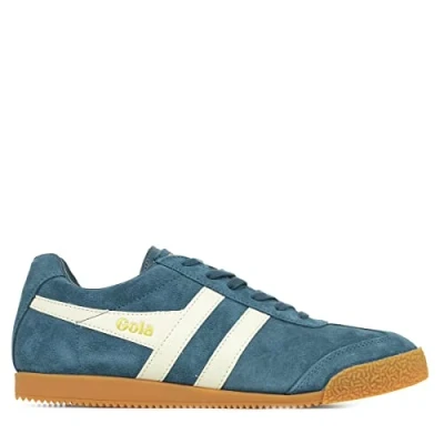 Image of Gola Classics Mens Harrier Retro Trainers Ink/Off White 11 UK